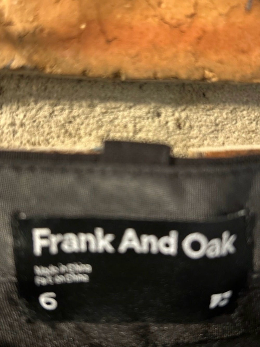 NEW with tags Frank + Oak The Jane High Rise Straight Leg Trouser Pant - Picture 8 of 9